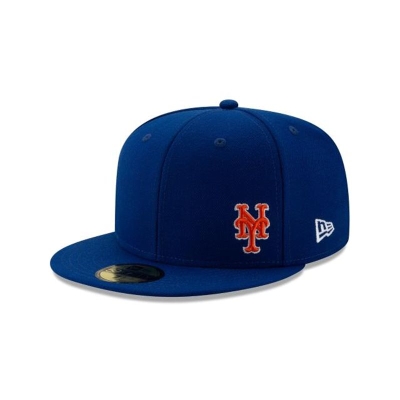 New York Mets Gorra | New Era MLB Flawless 59fifty Fitted Cap Mexico - Azules